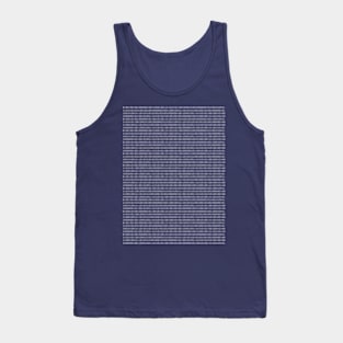 I LOVE YOU BINARY CODE DESIGN Tank Top